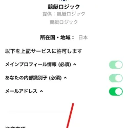 認証画面