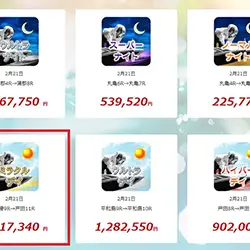 サイトでのミラクルデイは常滑9Rと戸田11Rになっている