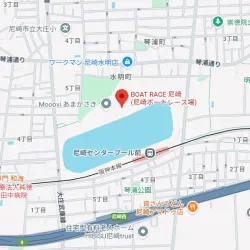 ボートレース尼崎周辺の地図