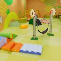 子供向けエリアも併設